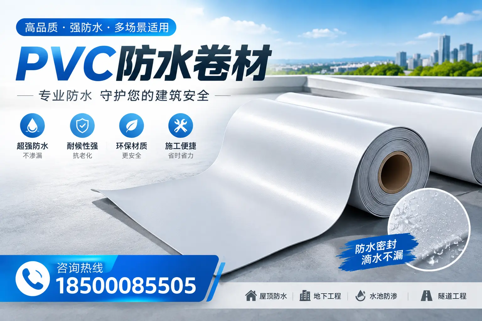 PVC防水卷材的市场竞争分析，内江品牌选择参考