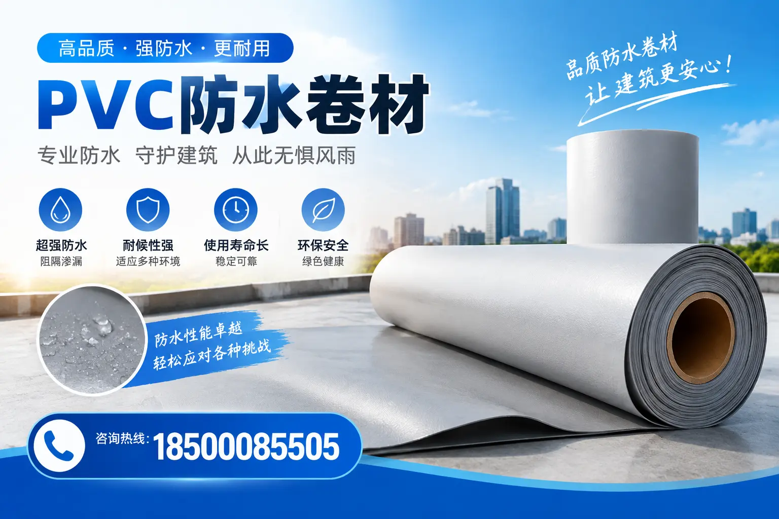 如何选择高质量的PVC防水卷材？内江消费者必看指南